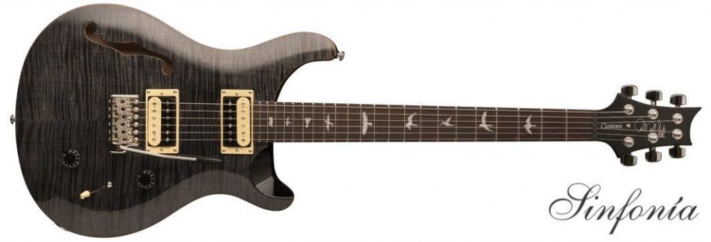 guitarra electrica prs se custom 22 semi-hollow