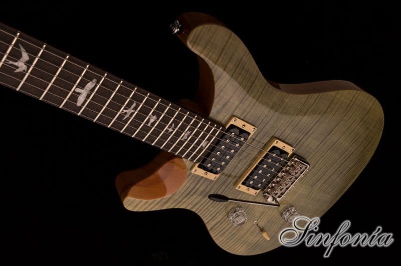 guitarra electrica prs se custom 24 lefty estructura