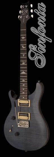 guitarra electrica prs se custom 24 lefty whale blue