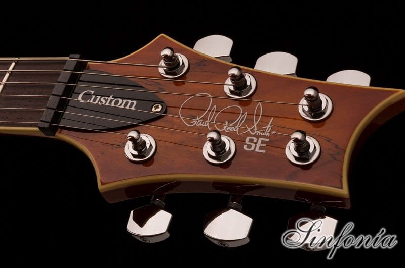 guitarra electrica prs se custom 24 splated maple clavijero