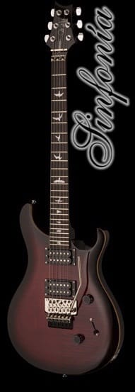 guitarra electrica prs se floyd custom 24 fire red burst