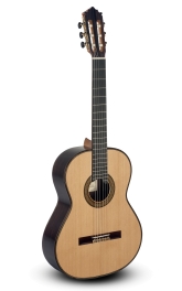 Guitarra Paco Castillo 205 tapa cedro aros y fondo palosanto
