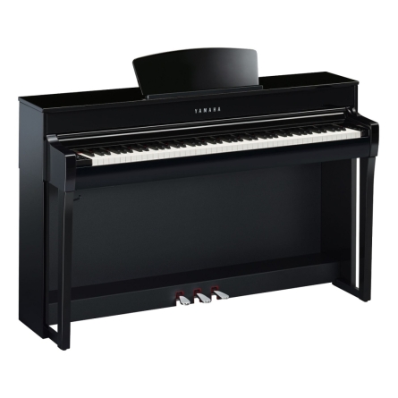 Piano Yamaha Clavinova color negro pulido CLP735PE