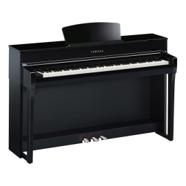 Piano Yamaha Clavinova color negro pulido CLP745PE