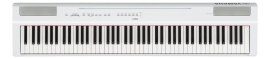 Piano Yamaha escenario P125Wh color blanco