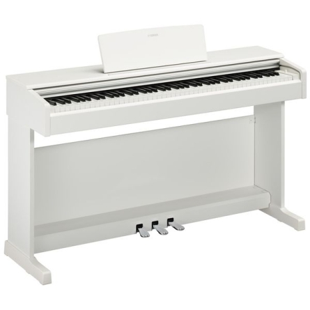 Piano Yamaha digital Arius Ydp145 Wh color blanco