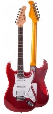 Guitarra Prodipe stratocaster color rojo ST83 RD
