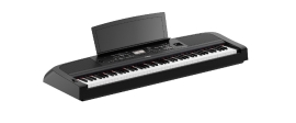 Piano Yamaha DGX670 88 teclas con acompa  amiento color negro