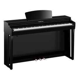 Piano Yamaha Clavinova color negro pulido CLP725PE