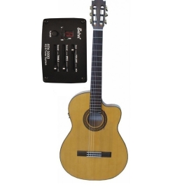 Guitarra Tatay flamenca abeto electrificada belcat C320580ce