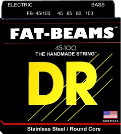Juego cuerdas DR bajo Fat beams 45 100