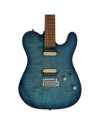 Guitarra Sire electrica T7 Translucid blue