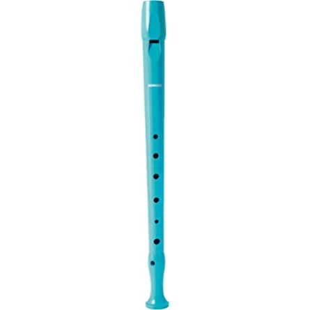 Flauta Hohner dulce soprano color Azul claro b9508
