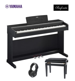 Pack piano Yamaha YDP145 Negro   Banqueta   Auriculares