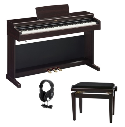 Pack piano Yamaha YDP165 Palisandro   Banqueta   Auriculares