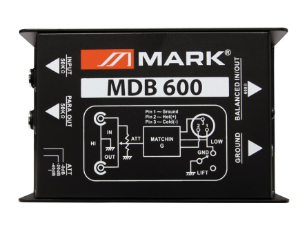 Caja inyeccion Mark pasiva 1 canal MDB 600