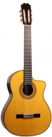 Guitarra Antonio de Toledo Flamenca ATF17NECUT negra palosan