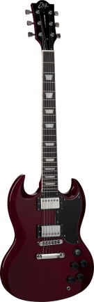 Guitarra Eko electrica SG roja Starter DV10