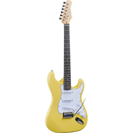 Guitarra Eko electrica stratocaster color crema s300crm
