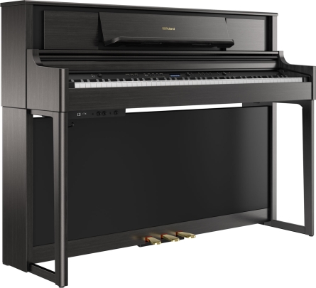 Piano Roland digital color negro LX705 CH